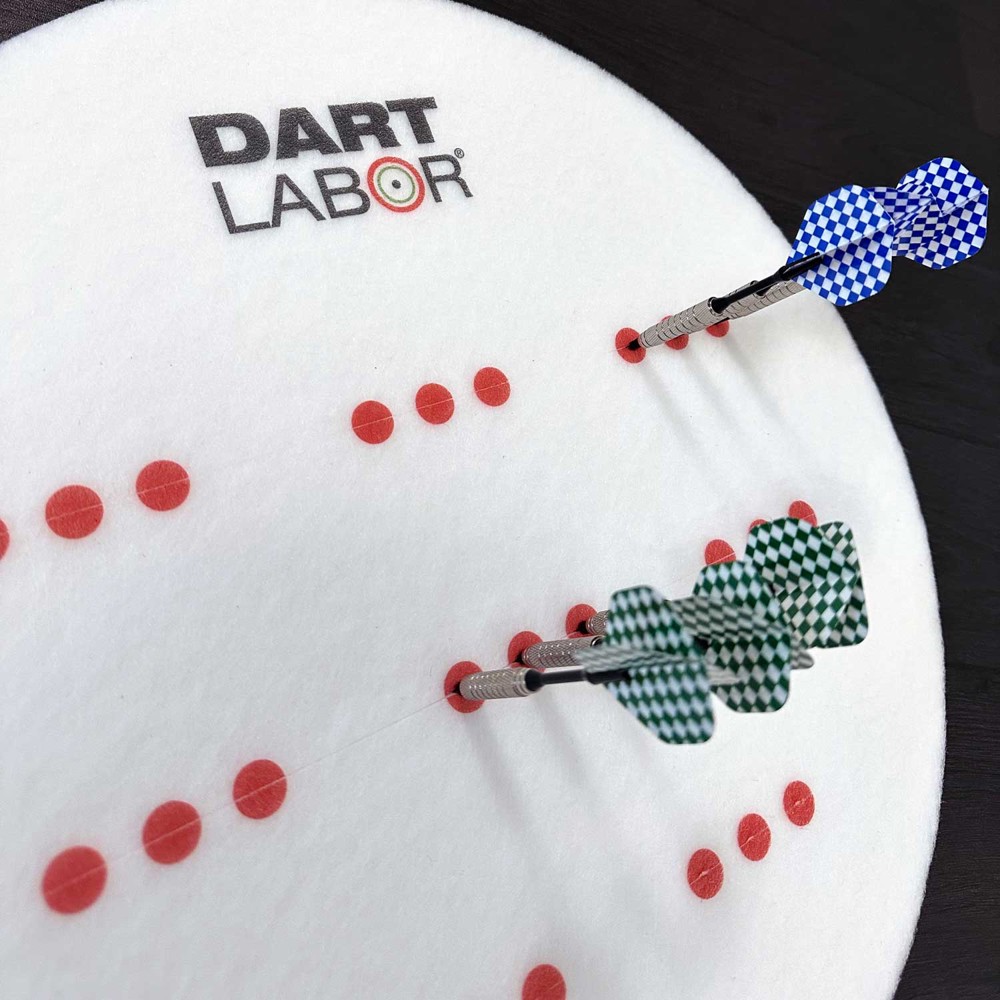 Allflash Dart Labor Darthalterung Innen-Kreis 45 cm - Platz für 24 Pfeile