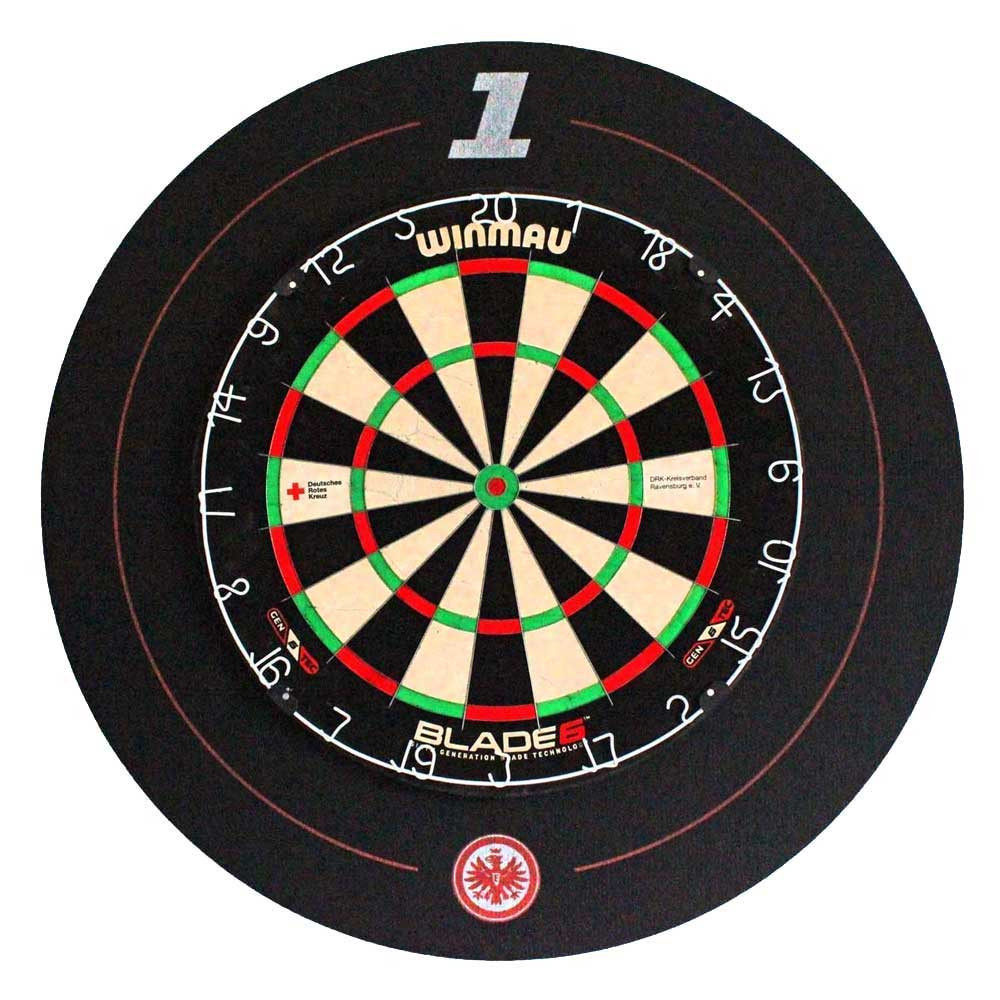Allflash Dart Labor Catchring Surround - Digital Print für Dartboards - Schwarz